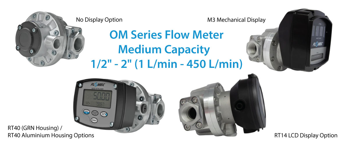 Flomec OM Series Medium Capacity Flow Meter