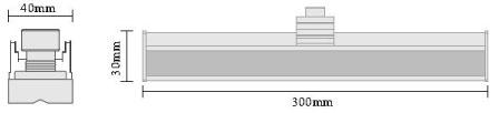 SL1288i Flow Meter Transducer Dimensions